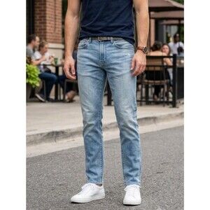 {Vince} Men's VM. 212 Slim Jeans - Size 30 In Rosebowl Wash